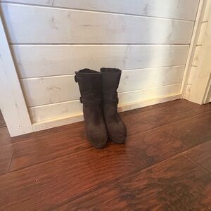 Prada Brown Ankle Boots